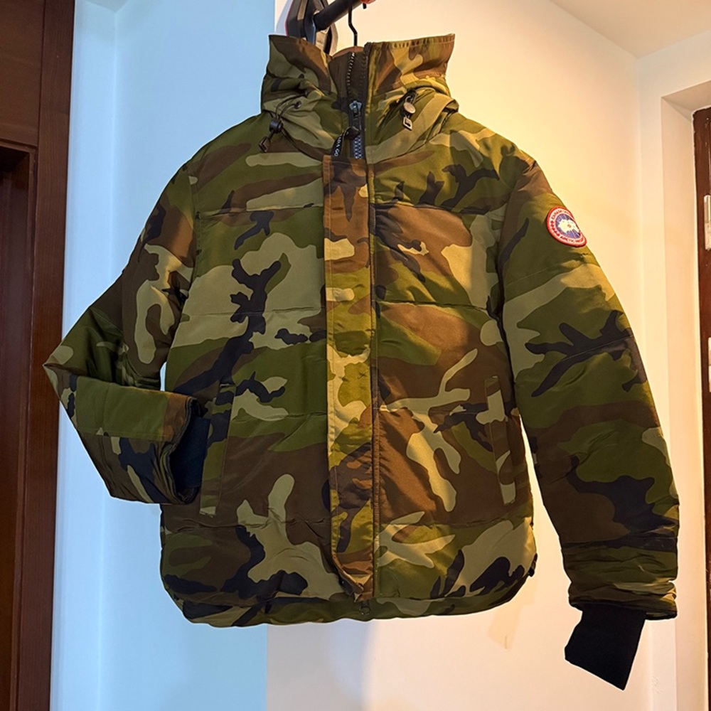 Canada Goose Camouflage Down Jacket